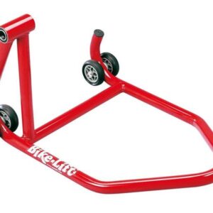 Béquille de stand arrière monobras BIKE LIFT prise gauche rouge - RS-16