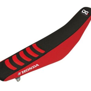 Housse de selle BLACKBIRD Double Grip 3 rouge/noir Honda CRF250R/450R