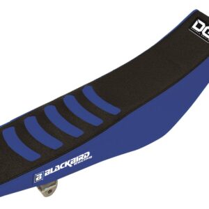 Housse de selle BLACKBIRD Double Grip 3 noir/bleu Yamaha