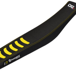 Housse de selle BLACKBIRD Double Grip 3 noir/jaune Husqvarna