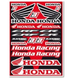 Planche de stickers BLACKBIRD Honda