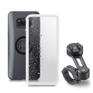 Pack complet SP-CONNECT Moto Bundle fixé sur guidon Samsung S10