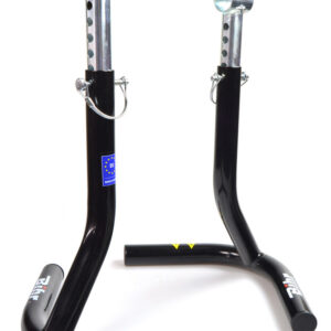Béquille de stand centrale BIHR pour repose-pieds racing - Extensible 390mm-480mm