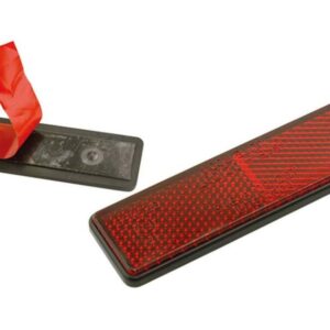 Catadioptre HIGHSIDER smart rectangulaire 91x25mm rouge