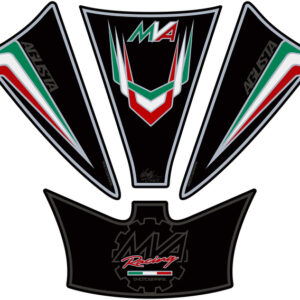 Protection de réservoir MOTOGRAFIX 3pcs noir MV Agusta F3 800