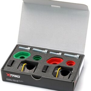 Pontets XTRIG Flexfix M12 Ø36mm - compatible uniquement avec les tés de fourche XTRIG