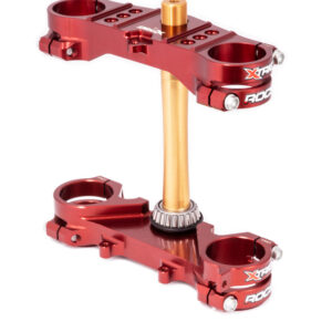Té de fourche XTRIG ROCS Tech orange offset 25mm