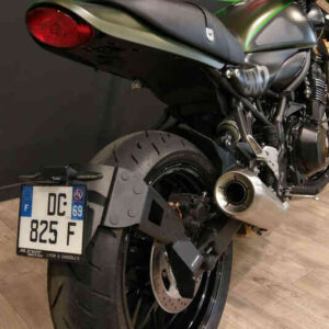 Support de plaque ACCESS DESIGN ''ras de roue'' noir Kawasaki Z900RS