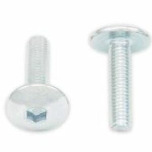 Vis tête bombée plate BOLT M5x0,80x20mm - 10 pièces