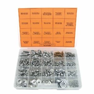 Coffret de vis BOLT type Euro - 336 pièces