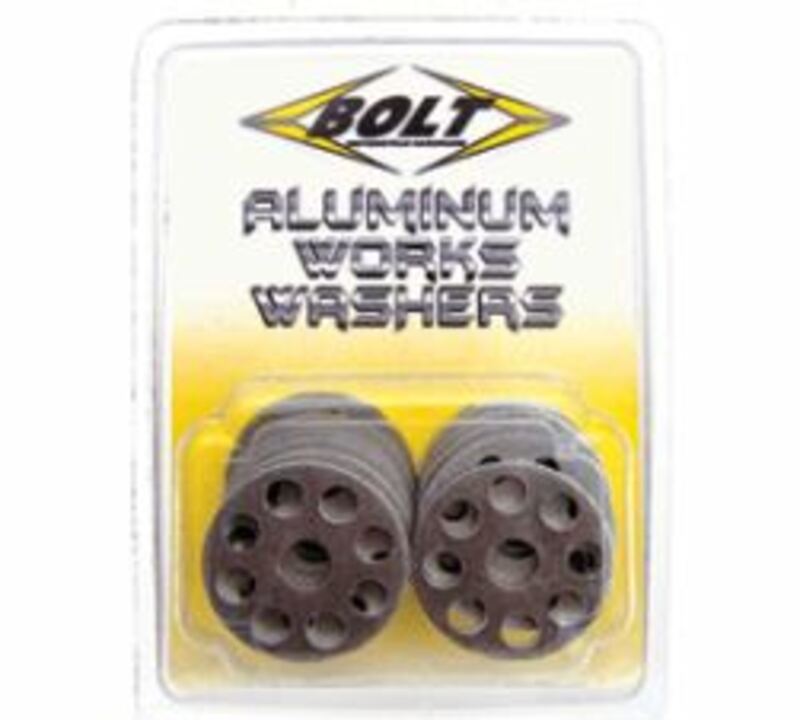 Rondelles percées aluminium BOLT 25mm