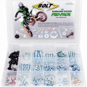 Kit visserie BOLT Pro Pack - Kawasaki KX/KX-F 125 à 450