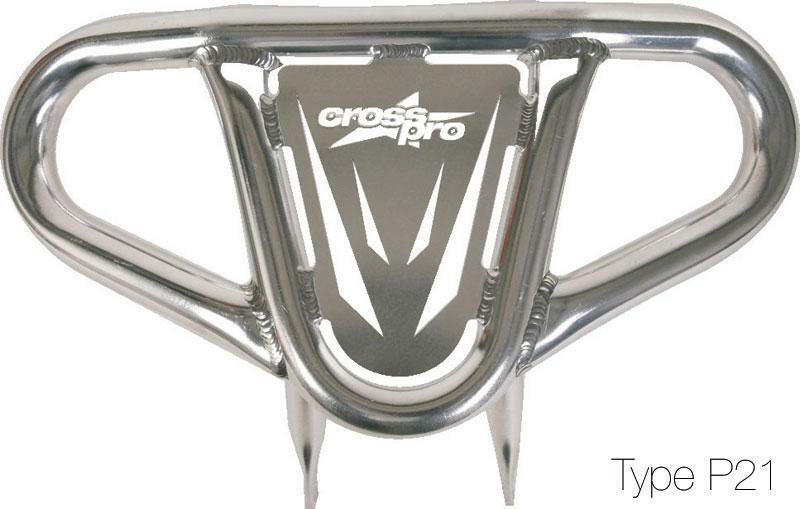 Bumper avant ART Type P21 aluminium - Suzuki LT-Z250