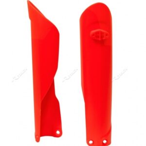 Protections de fourche RACETECH - orange fluo