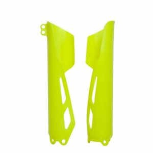 Protections de fourche RACETECH - jaune fluo