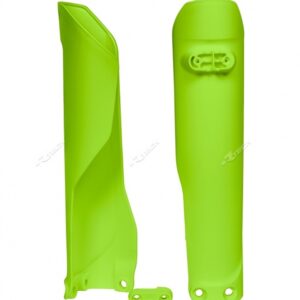 Protections de fourche RACETECH - jaune fluo