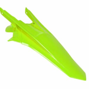 Garde-boue arrière RACETECH jaune fluo KTM
