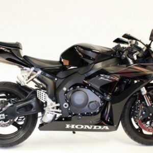 Tampons de protection R&G RACING Aero noir Honda CBR1000RR Fireblade