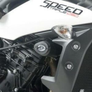 Tampons de protection R&G RACING Aero noir Triumph Speed Triple 1050/R / Speed 94/R