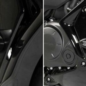 Tampons de protection R&G RACING Aero noir Honda CBF1000F/Travel