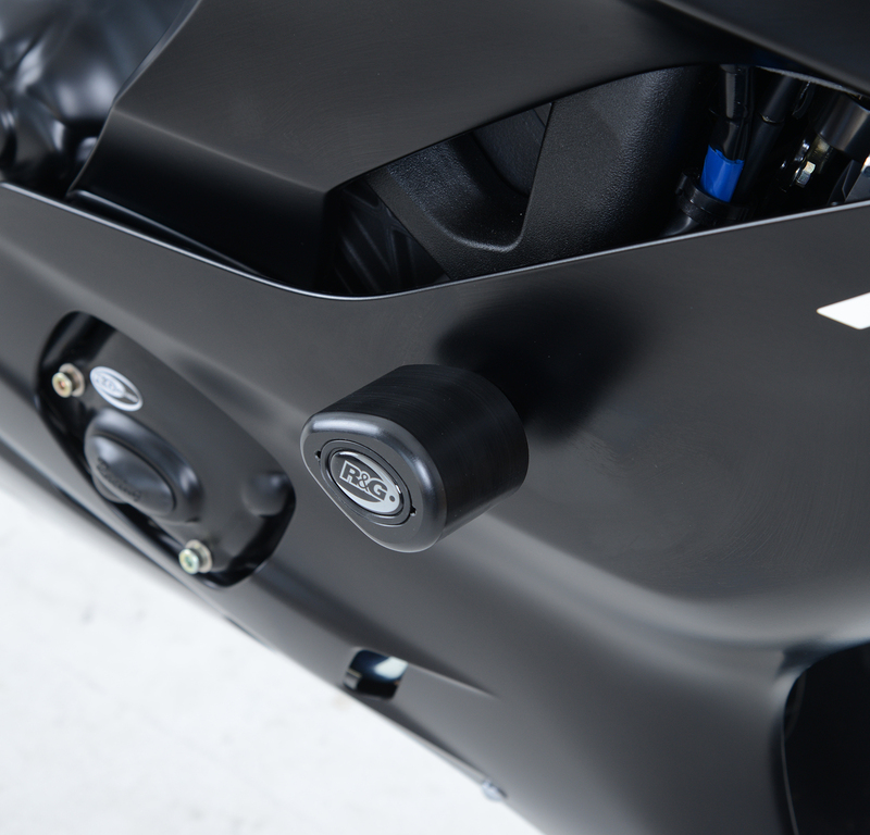 Tampons de protection R&G RACING Aero noir Yamaha YZF-R6