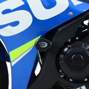 Tampons de protection R&G RACING Aero noir (sans perçage) Suzuki GSX250R