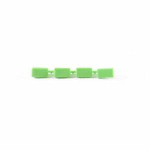 Inserts caoutchouc VERT pour levier ''Alien'' (4 pcs)