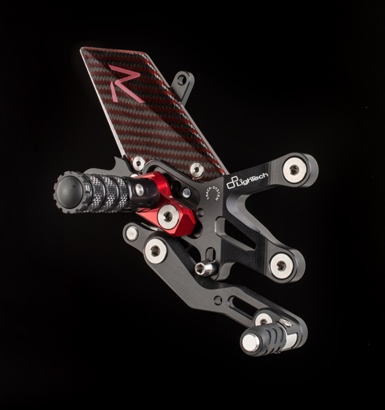 Commandes reculées réglables LIGHTECH Racing - sélection standard