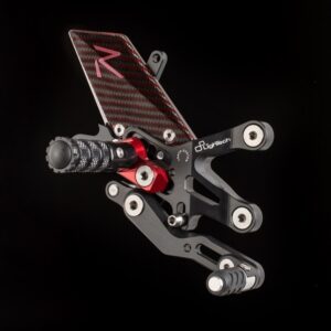 Commandes reculées réglables LIGHTECH Racing - sélection standard/inversée