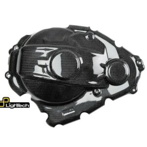 Couvre-carter embrayage LIGHTECH carbone brillant