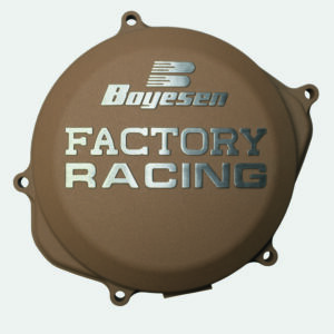 Couvercle de carter d'embrayage BOYESEN Factory Racing magnésium Honda CRF450R/RX