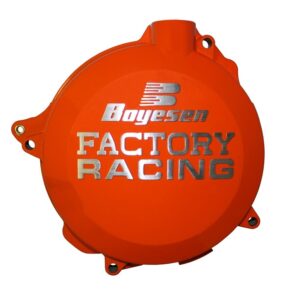 Couvercle de carter d'embrayage BOYESEN Factory Racing orange KTM EXC250/300