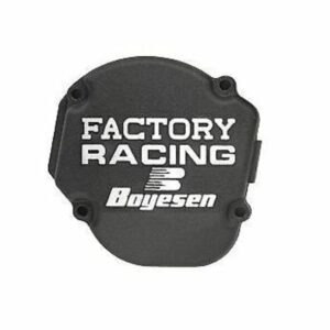 Couvercle d'allumage BOYESEN Factory Racing noir Kawasaki KX80/KX85