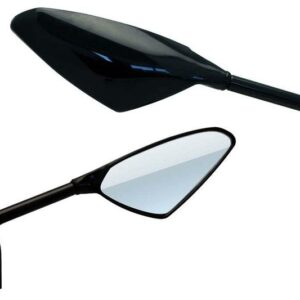 Rétroviseur HIGHSIDER smart Wind universel M10/125 - noir