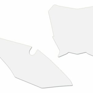 Fonds de plaque BLACKBIRD blanc Honda CRF450R