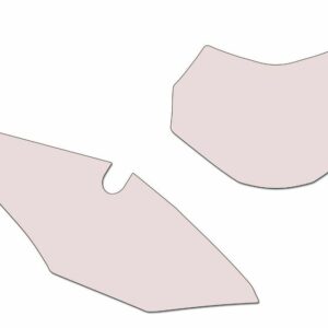 Fonds de plaque BLACKBIRD blanc Honda CRF450RX