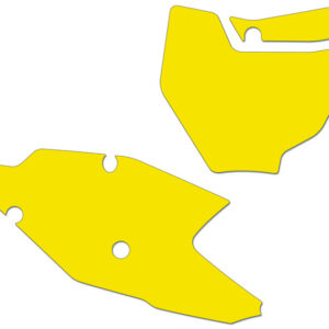 Fonds de plaque BLACKBIRD jaune KTM SX/SX-F