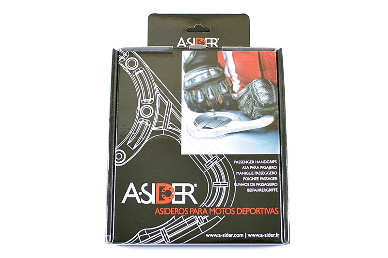 Poignée de réservoir A-SIDER 5 vis argent Kawasaki