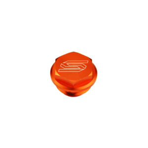 Couvercle de maître-cylindre arrière SCAR orange