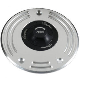 Bouchon de réservoir LIGHTECH - Push/Pull - Argent