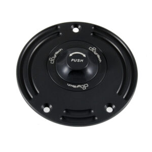 Bouchon de réservoir LIGHTECH - Push/Pull - Noir