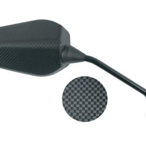 Rétroviseur HIGHSIDER smart droit type origine - carbone Derbi Senda