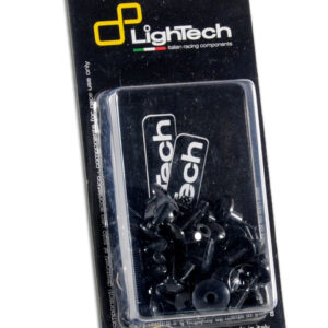 Kit vis de cadre LIGHTECH noir alu (25 pièces)