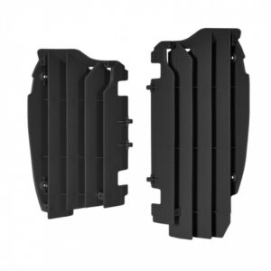 Cache radiateur POLISPORT noir Kawasaki KX250F