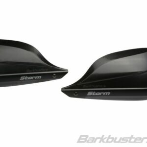 Kit protège mains BARKBUSTERS Storm point d'attache simple embout du guidon creux noir