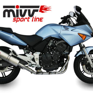 Silencieux MIVV Oval Classic inox Honda CBF600