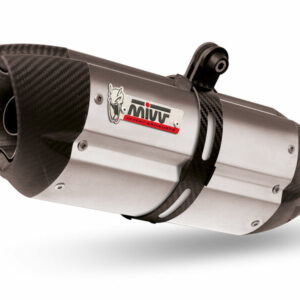 Silencieux MIVV Suono inox casquette carbone Honda CB500F