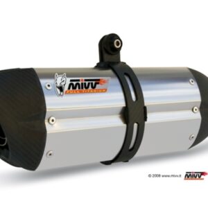 Silencieux MIVV Suono inox/casquette carbone BMW K1200 R/S/GT/LT