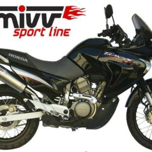 Silencieux MIVV Oval Classic inox Honda XL650V Transalp