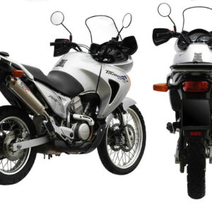 Silencieux MIVV Oval Classic inox Honda XL650V Transalp